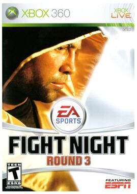 Fight Night Round 3 (Microsoft Xbox 360, 2006) new case. tested. resealed.
